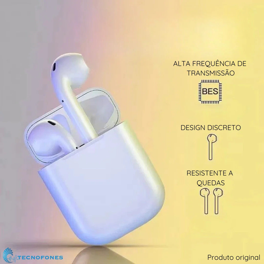 Fone Sem Fio AirPRO 4 Estéreo Hifi 5.0