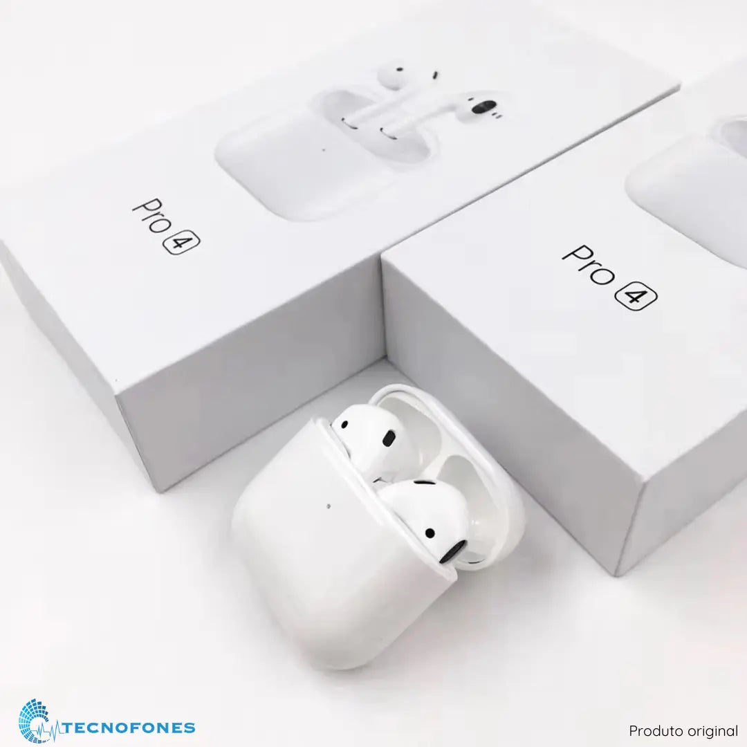 Fone Sem Fio AirPRO 4 Estéreo Hifi 5.0