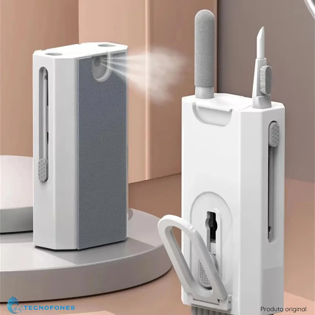 TecnoLimp - Kit 8 EM 1 - Limpe fones de ouvido, celular, computador e notebook